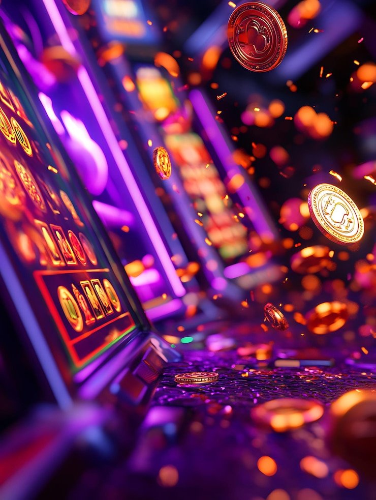 Roulette wheel in motion with real-time camera broadcast